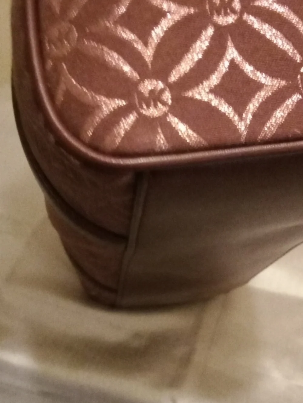 Michael Kors Oxblood Medium Duffle Satchel Nwt.